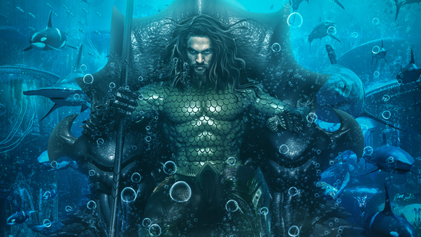 Aquaman Underwater, HD Superheroes, 4k Wallpapers, Images, Backgrounds