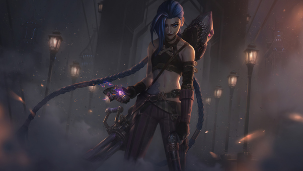 Arcane Jinx Splash Art 4k, HD Tv Shows, 4k Wallpapers, Images, Backgrounds,  Photos and Pictures