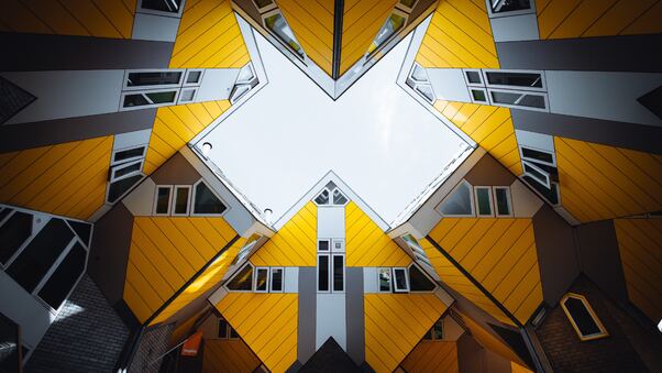 Architecture Building Abstract 4k Wallpaper