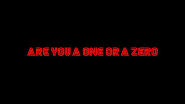 Are You A One Or A Zero Mr Robot Typography 4k Wallpaper