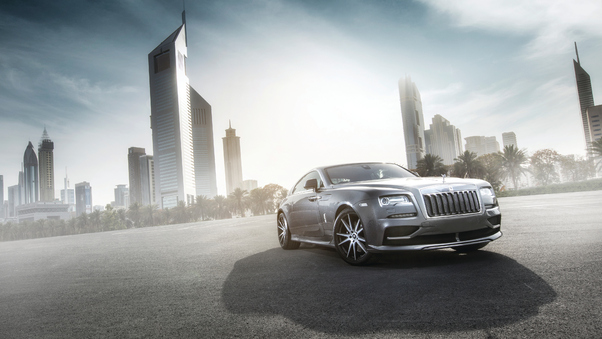 Ares Design Rolls Royce Wraith Front Wallpaper