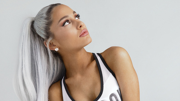 Ariana Grande Reebok Be More Human 5k Wallpaper