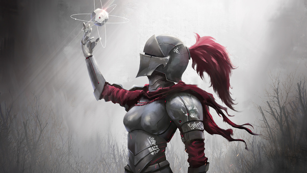 Armor Women 4k Wallpaper