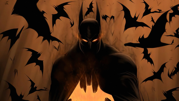 Art Batman Bats Wallpaper