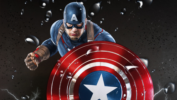 Art Captain America 4k Wallpaper