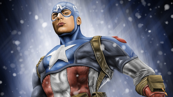 Art Captain America Wallpaper