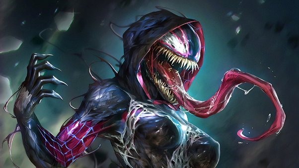 Art Lady Venom Wallpaper