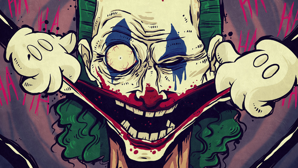 Art Mad Joker Wallpaper
