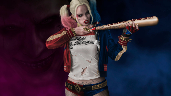 Art New Harley Quinn HD Wallpaper