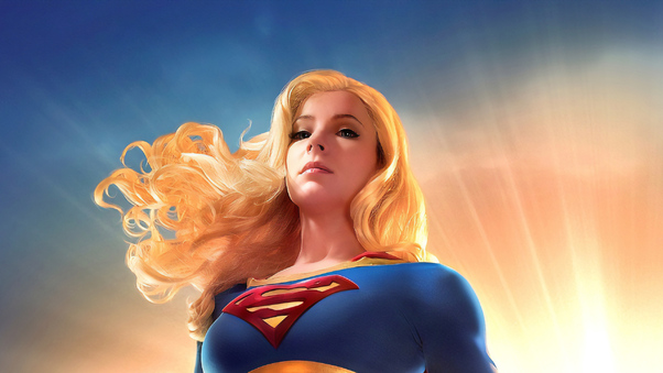 Art New Supergirl Wallpaper