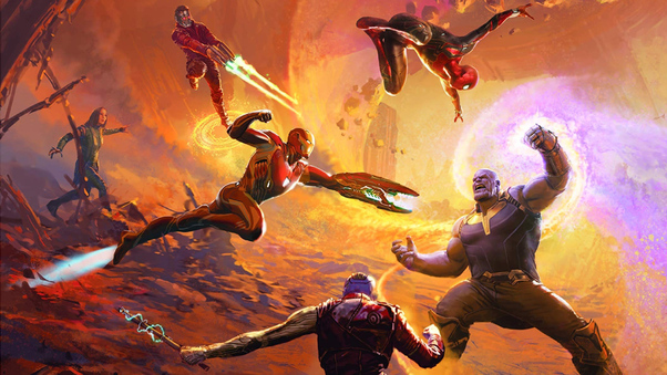 Art Of Avengers Infinity War Wallpaper