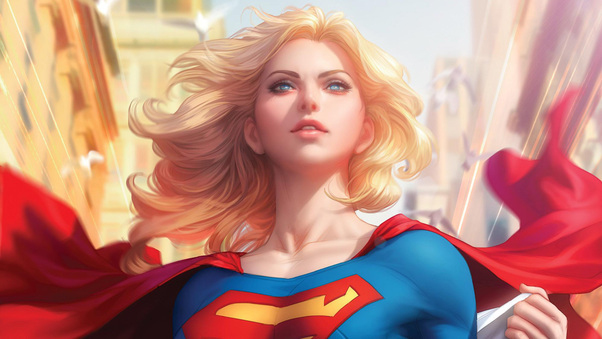 Art Of Supergirl Wallpaper