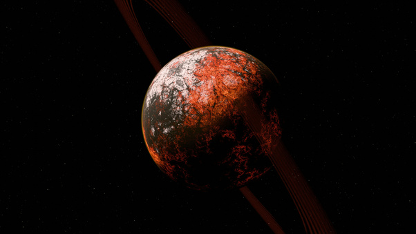Art Space Moon (3000x2000) Resolution Wallpaper