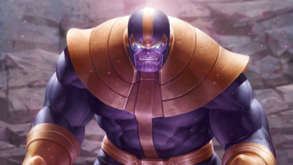 Art Thanos Wallpaper