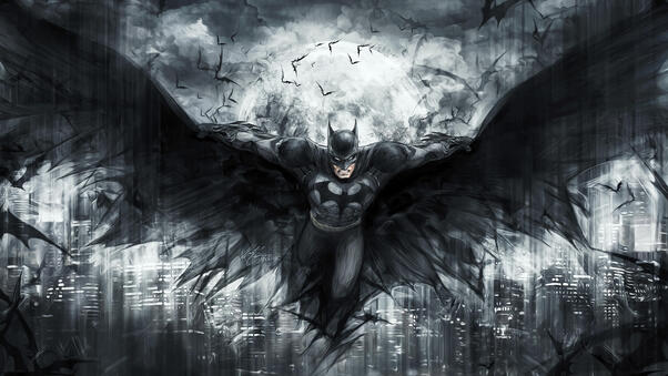 Art The Dark Knight Wallpaper
