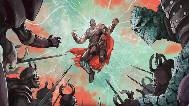 Art Thor Ragnarok Wallpaper