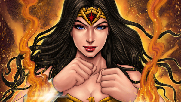 Art Wonder Woman New Wallpaper