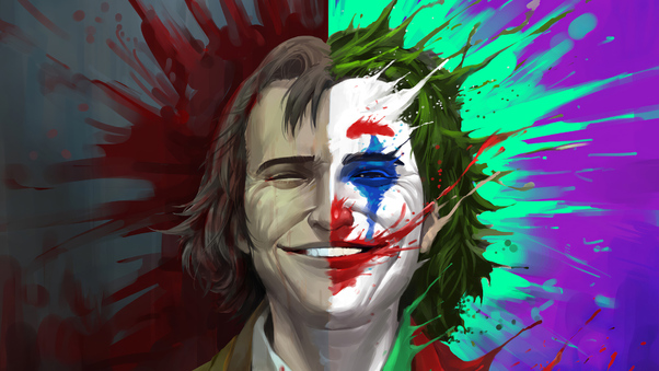 Arthur Fleck Vs Joker Wallpaper