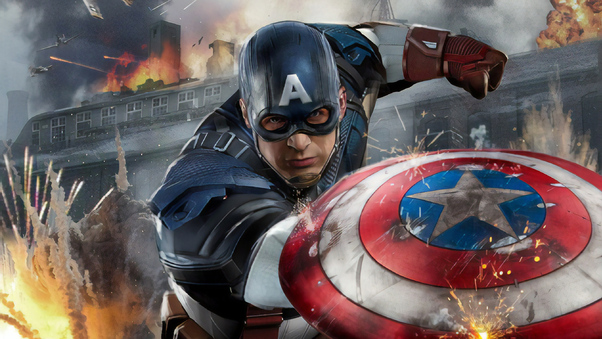 Artwork Captain America New Wallpaper