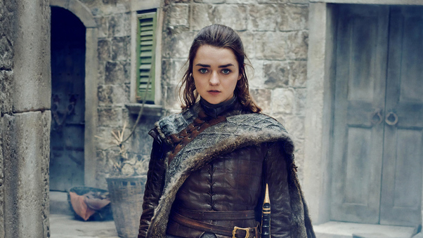 Arya Stark Game Of Thrones Season 8 Photoshoot Wallpaper