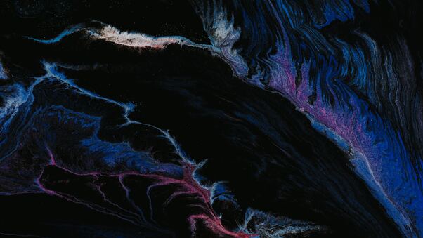 Aryclic Blue Galaxy Texture Planet 5k Wallpaper
