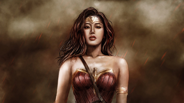 Asian Wonder Woman 4k Wallpaper
