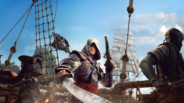 Assassins Creed Black Flag Resynced 2026 (2048x2048) Resolution Wallpaper