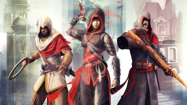 Assassins Creed Chronicles Trilogy 4k Wallpaper