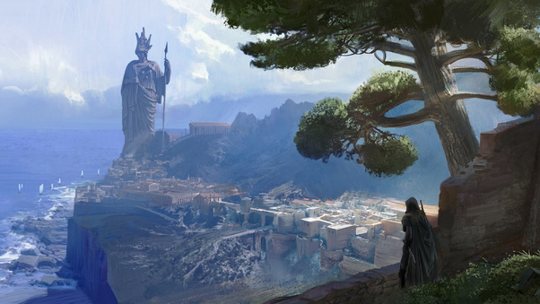 Assassins Creed Oddysey Artwork 2019 Wallpaper