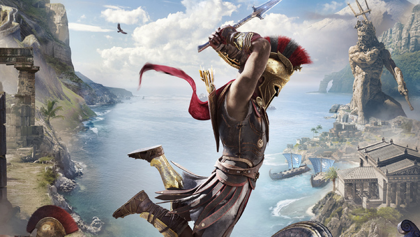 Assassins Creed Odyssey PS4 Pro E3 2018 Wallpaper