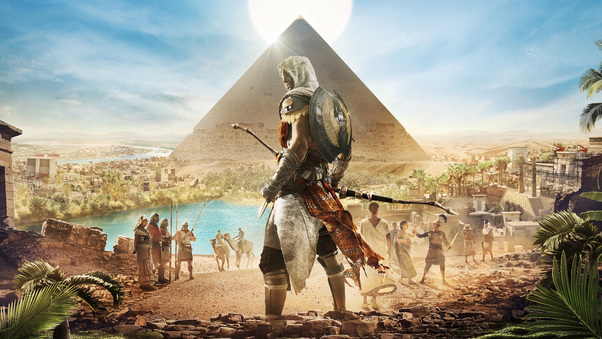 Assassins Creed Origins Bayek 4k Wallpaper