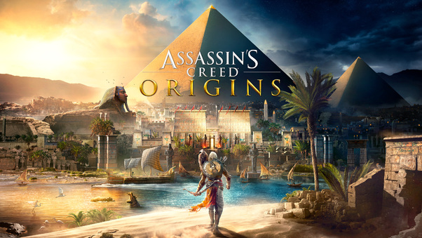 Assassins Creed Origins Pyramid 4k Wallpaper