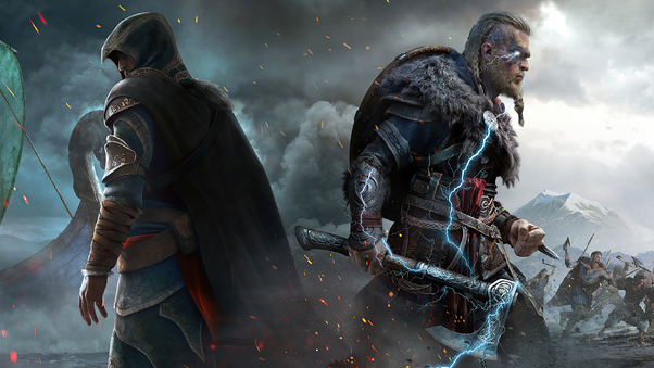 Assassins Creed Valhalla Game New Wallpaper