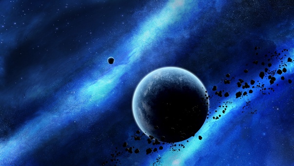 Asteroids In Space 4k Wallpaper