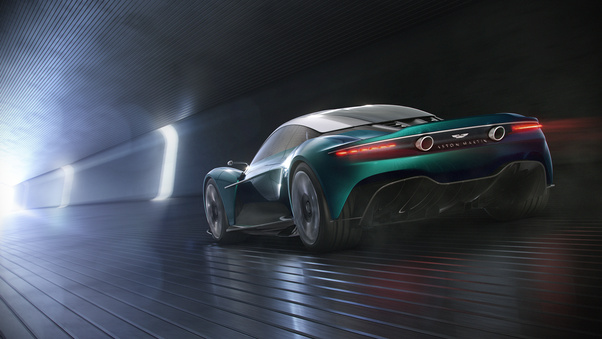 Aston Martin Vanquish Vision Concept 2019 Rear Wallpaper