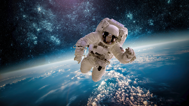 Astronaut In Sky Wallpaper