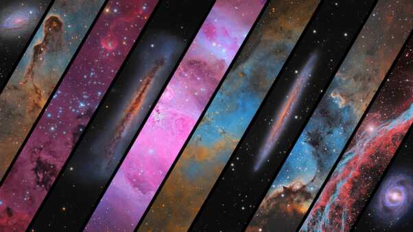 Astrophotos Space Abstract Wallpaper
