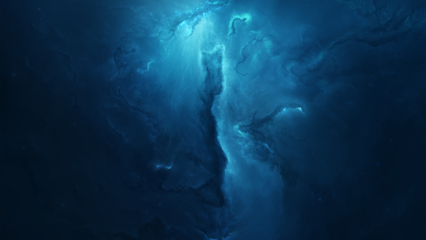 Atlantis Nebula 4k Wallpaper