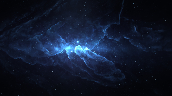 Atlantis Nebula Space 4k Wallpaper