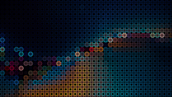 Atoms Abstract 4k Wallpaper