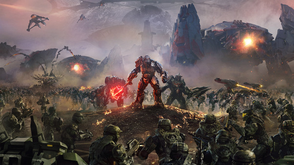 Atriox Battlefield Halo Wars 2 Wallpaper