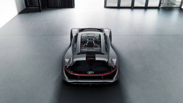 Audi PB 18 E Tron 2018 Rear Upper View Wallpaper
