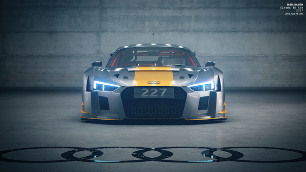 Audi R8 Front Led Wallpaper