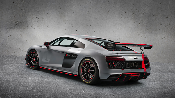 Audi R8 Lms Gt4 Rear Wallpaper