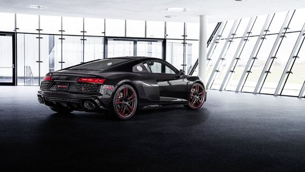 Audi R8 RWD Panther Edition Front Look 2021 10k Wallpaper