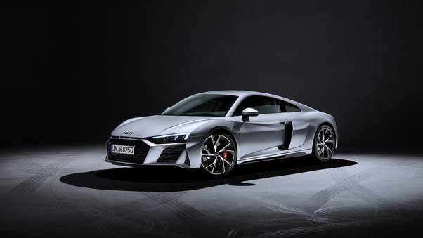 Audi R8 V10 RWD Coupe 2019 Side View Wallpaper