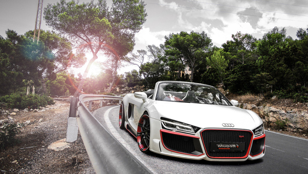 Audi R8 V10 Spyder Regula Wallpaper