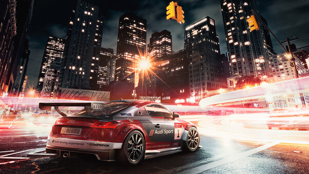 Audi Rs3 Digital Art Wallpaper