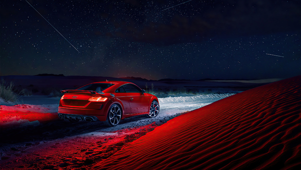 Audi TT RS The Speed Of Light Wallpaper