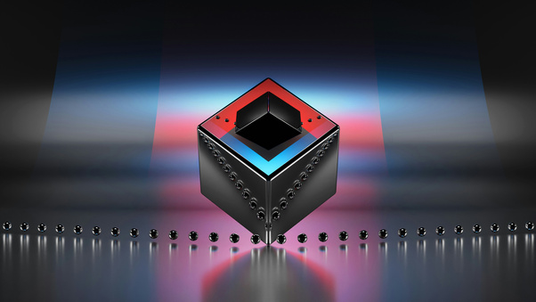 Aura Box Red And Blue (1280x720) Resolution Wallpaper